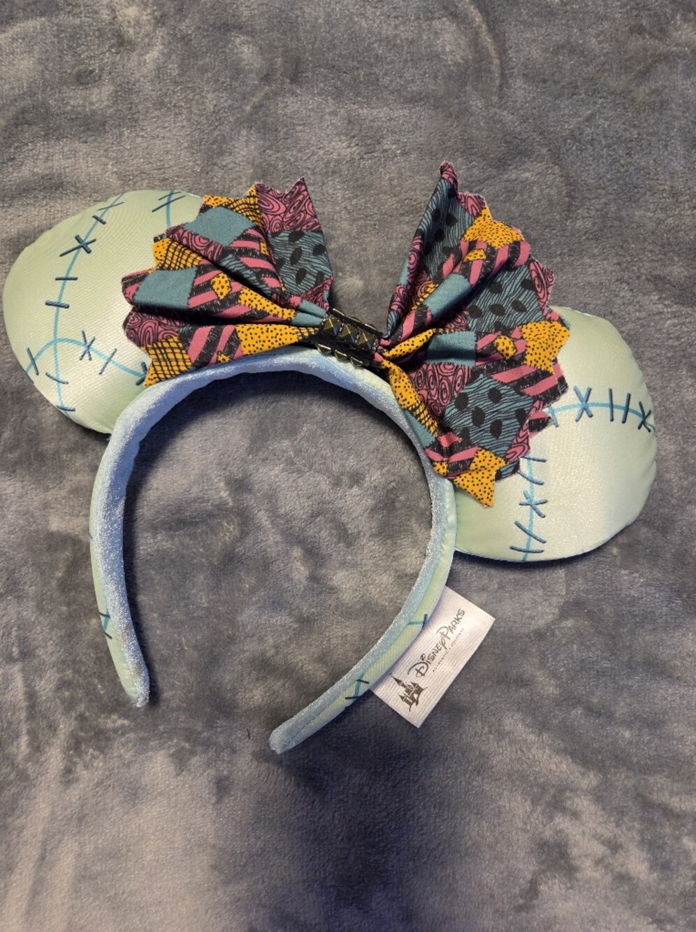 Disney Sally Nightmare Before Christmas Bow Minnie Ears Headband